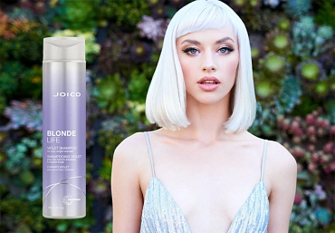 JOICO Шампунь фиолетовый для холодных ярких оттенков блонда / Blonde Life Violet Shampoo 300 мл