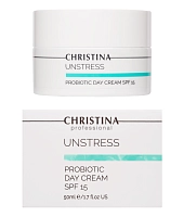 CHRISTINA Крем дневной с пробиотическим действием SPF 15 / Pro-Biotic Day Cream Unstress 50 мл, фото 2