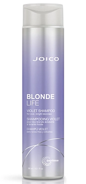 JOICO Шампунь фиолетовый для холодных ярких оттенков блонда / Blonde Life Violet Shampoo 300 мл