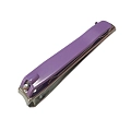 Книпсер для ногтей маникюрно-педикюрный, фиолетовый 8 см