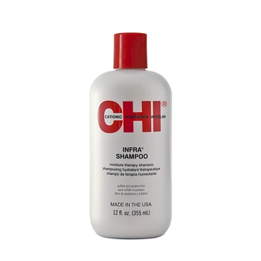 CHI Шампунь увлажняющий питательный для волос / CHI Infra 355 мл