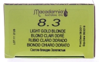 MACADAMIA NATURAL OIL 8.3 краска для волос, светлый золотистый блондин / MACADAMIA COLORS 100 мл, фото 4