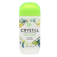 CRYSTAL Дезодорант твёрдый невидимый, ваниль и жасмин / Crystal Body Deodorant 70 г, фото 1