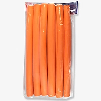 DEWAL PROFESSIONAL Бигуди-бумеранги оранжевые 18х180 мм 10 шт/уп, фото 2