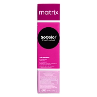 MATRIX 5A крем-краска стойкая для волос, светлый шатен пепельный / SoColor 90 мл, фото 2