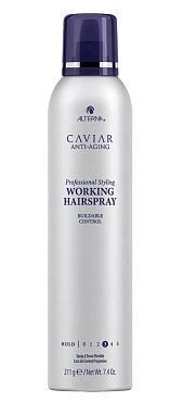 ALTERNA Лак подвижной фиксации / Caviar Anti-aging Working Hair Spray 211 мл