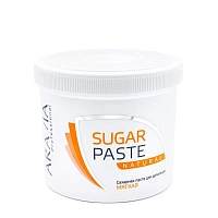 Паста сахарная мягкой консистенции для шугаринга Натуральная 750 г, ARAVIA