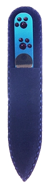 BHM PROFESSIONAL Пилочка стеклянная цветная, лапки 90 мм