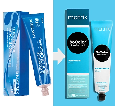 MATRIX UL-V+ краска для волос, перламутровый+ / Socolor Beauty Ultra Blonde 90 мл