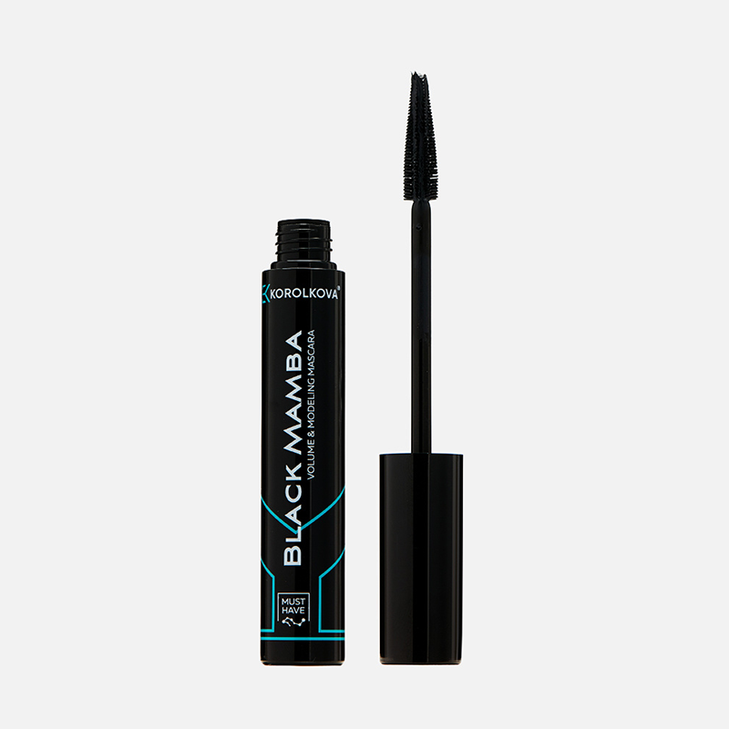 KOROLKOVA Тушь для ресниц с эффектом моделирования объема / BLACK MAMBA volume&modeling mascara 11,4 гр, фото 2