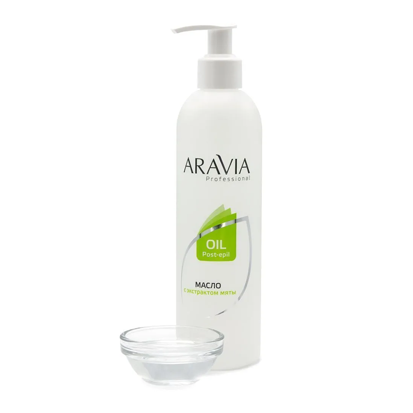 ARAVIA Professional Масло с экстрактом мяты после депиляции 300 мл, фото 2