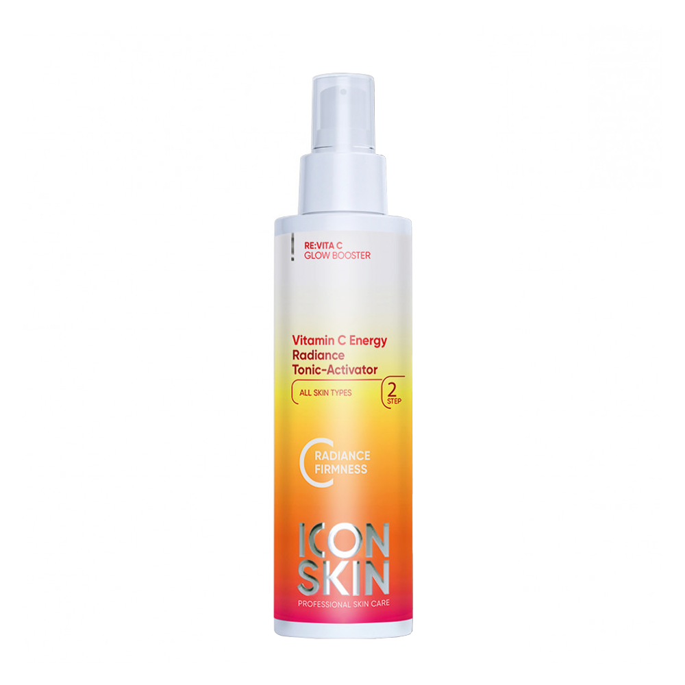 ICON SKIN Тоник-активатор для сияния кожи / Re: Vita C Vitamin C Energy 150 мл innisfree успокаивающая маска для лица с центеллой азиатской для проблемой кожи squeeze energy