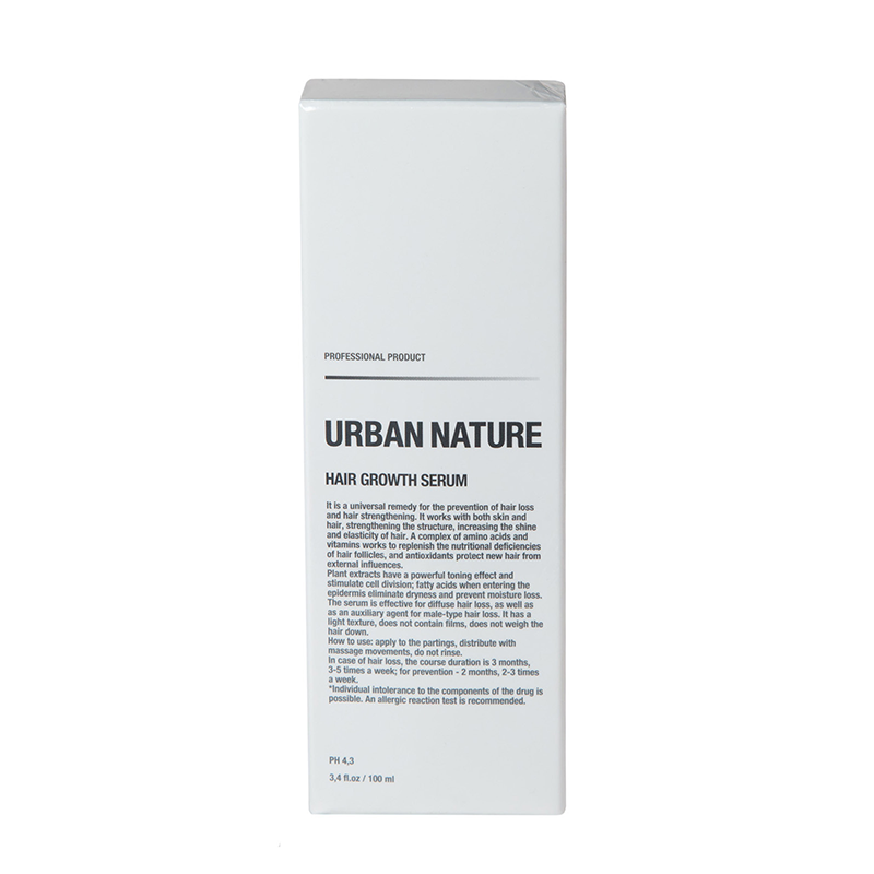 URBAN NATURE Сыворотка для роста волос / HAIR GROWTH SERUM 100 мл, фото 2