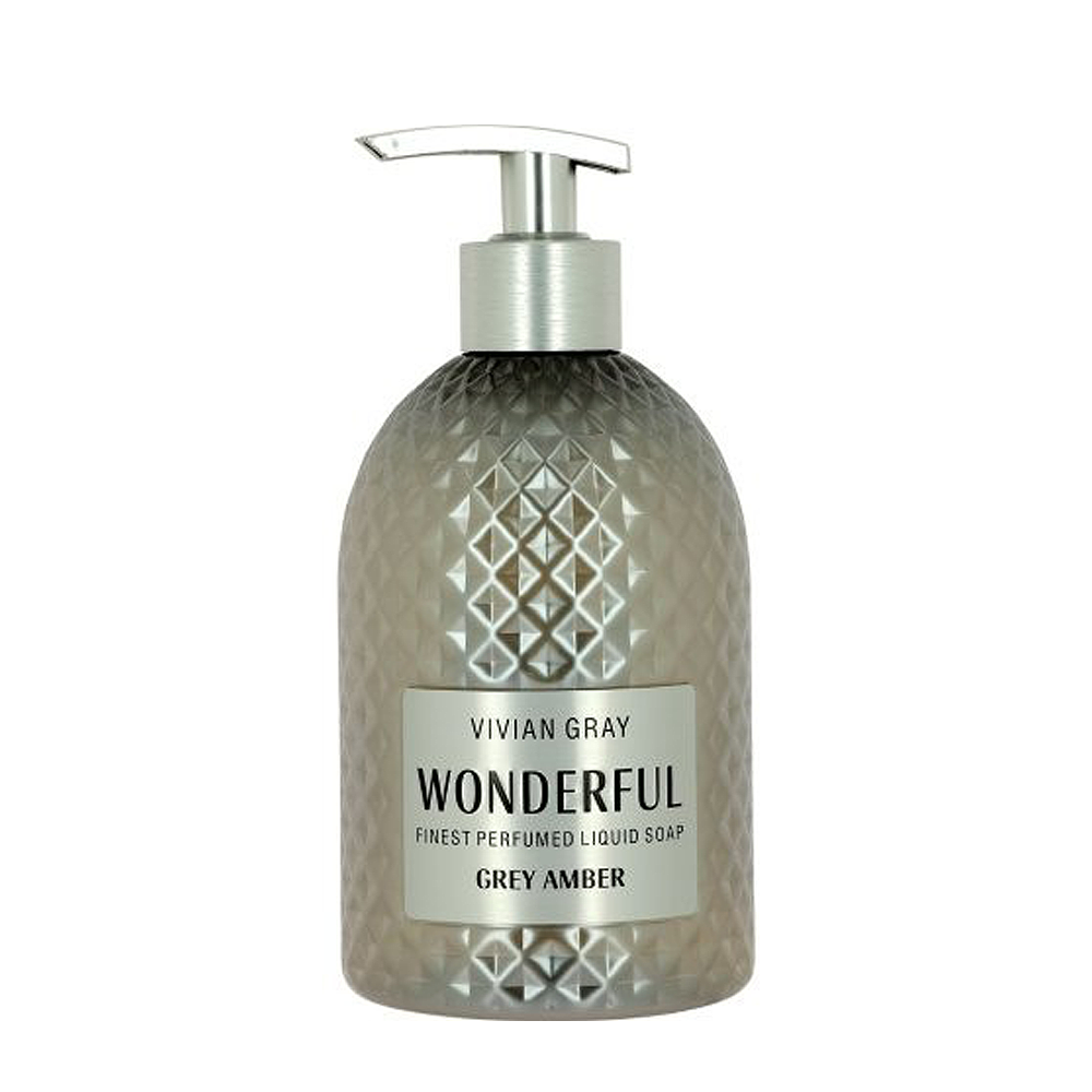 VIVIAN GRAY Крем-мыло, чудесный серый янтарь / Vivian Gray Gemstone Cream Soap Wonderful Grey Amber 500 мл, фото 1