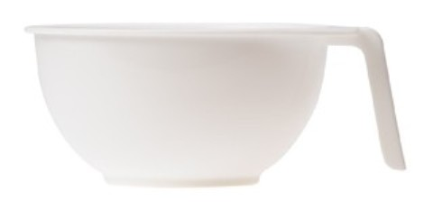 SIBEL Чаша S (10) для краски с ручкой белая (15211-01), фото 1