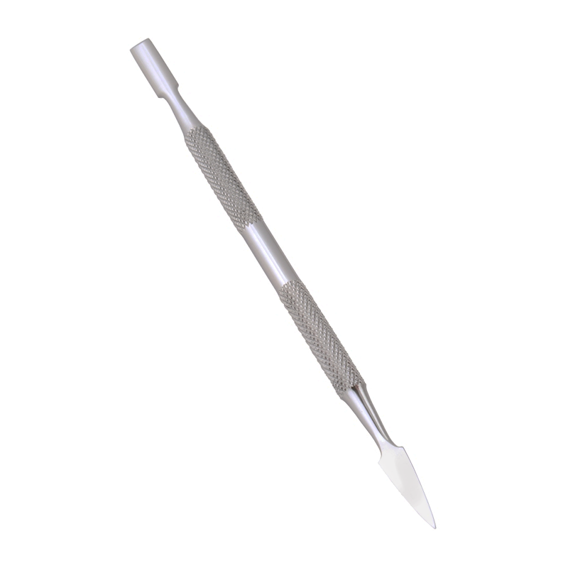 SILVER STAR Шабер (пушер) плоская прямоугольная лопатка, пика / CLASSIC 140 мм lei щётка для маникюра маленькая 3 ряда прямоугольная тампико