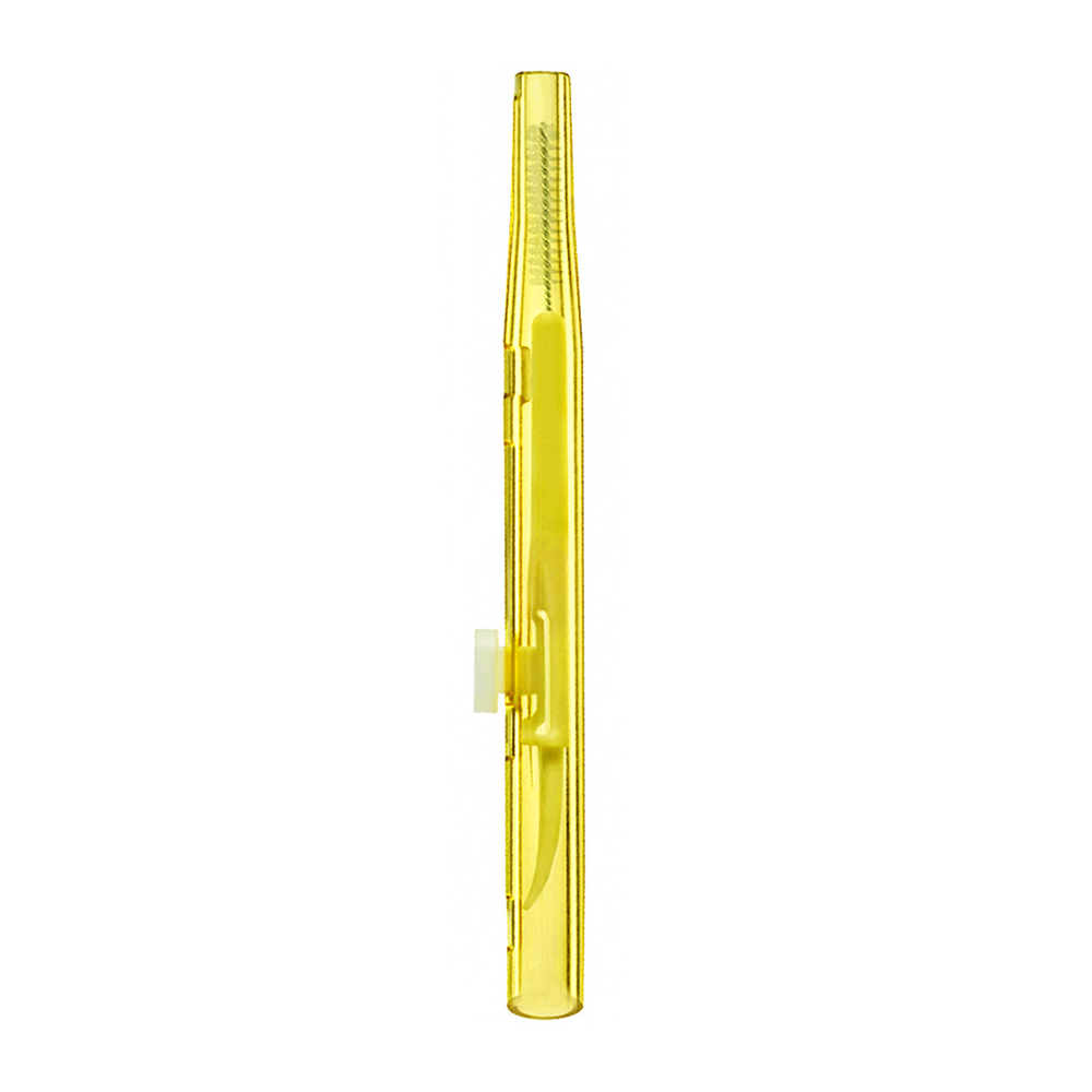 INNOVATOR COSMETICS Щеточка многофункциональная для бровей и ресниц, 1.0 мм жёлтая / Baby Brush щеточка для бровей и ресниц dewal