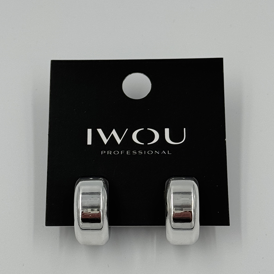 IWOU PROFESSIONAL Серьги-кольца Орбита 1 шт, фото 4