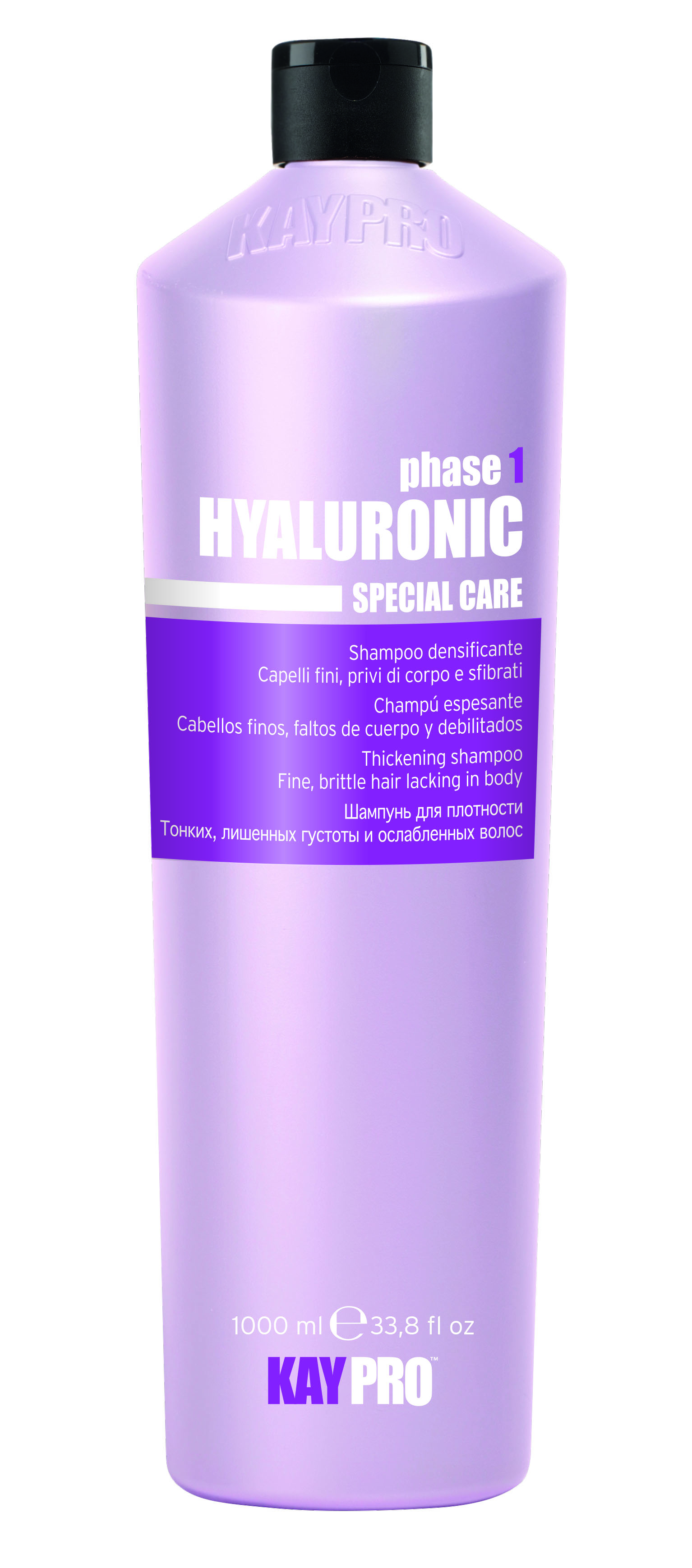 

KAYPRO Шампунь с гиалуроновой кислотой для плотности волос 1000 мл