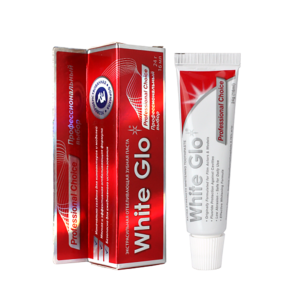 WHITE GLO Паста зубная отбеливающая профессиональный выбор / White Glo 24 гр, фото 2
