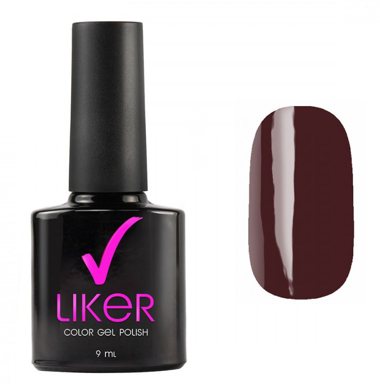 

RUNAIL 4560 гель-лак для ногтей / Liker 9 мл, Коричневые