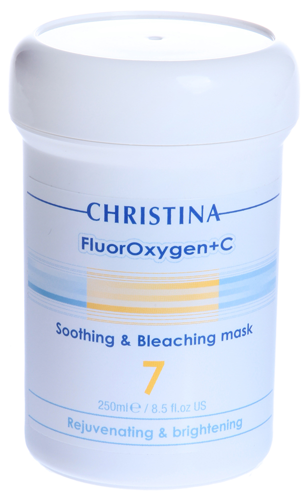 CHRISTINA Маска успокаивающая с осветляющим эффектом (шаг 7) / Soothing and Bleaching Mask FLUOROXYGEN+C 250 мл, фото 1