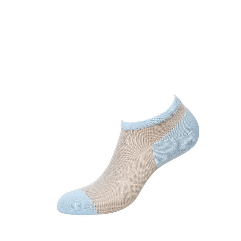 OMSA Носки суперукороченные Blu Сhiaro 35-38 / ECO 251, фото 2