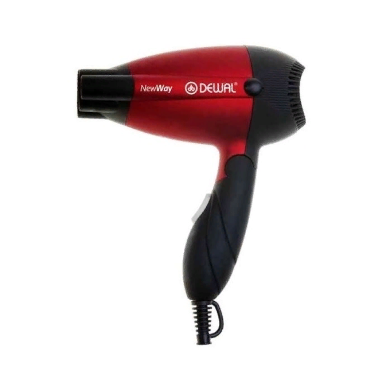 DEWAL PROFESSIONAL Фен дорожный складной New Way, красный, 1000 Вт, фото 8
