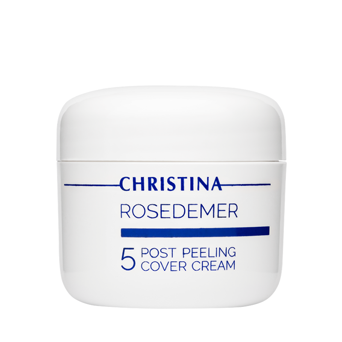CHRISTINA Крем постпилинговый тональный защитный (шаг 5) / Post Peeling Cover Cream Rose de Mer 20 мл