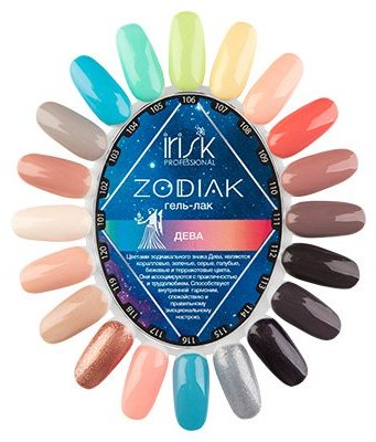 IRISK PROFESSIONAL 119 гель-лак для ногтей, дева / Zodiak 10 г, фото 4