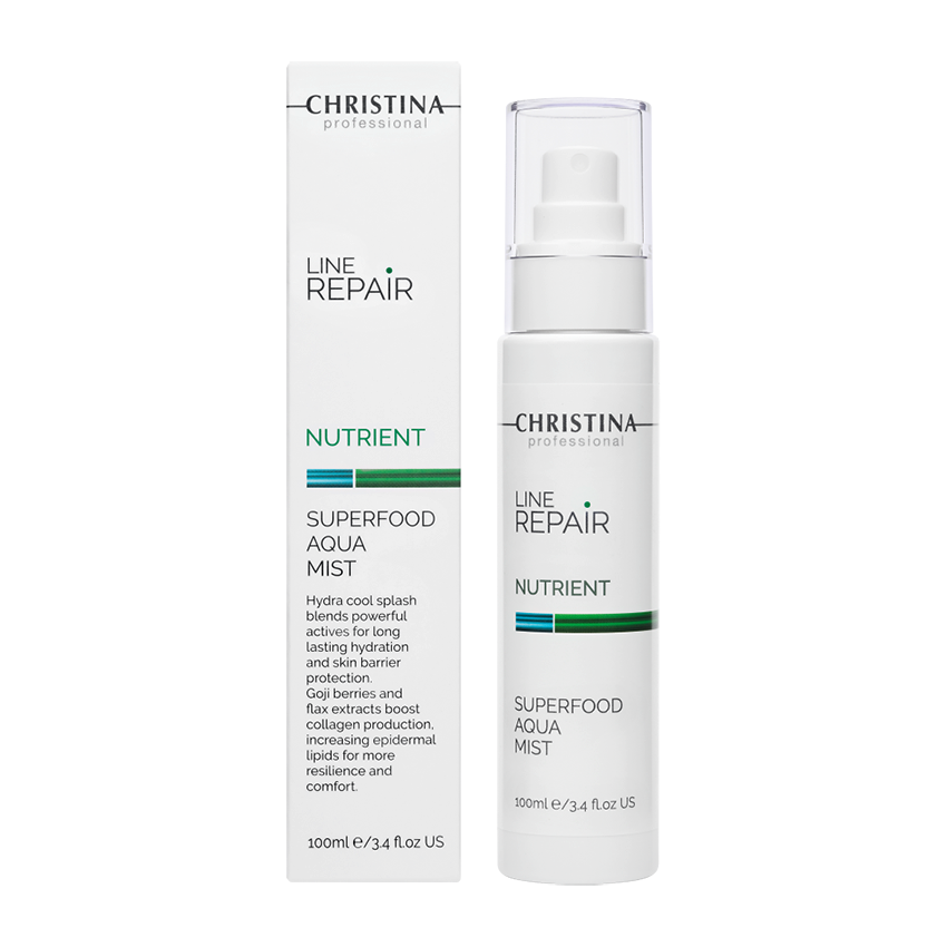 CHRISTINA Акваспрей суперувлажняющий / Line Repair Nutrient Superfood Aqua Mist 100 мл, фото 2