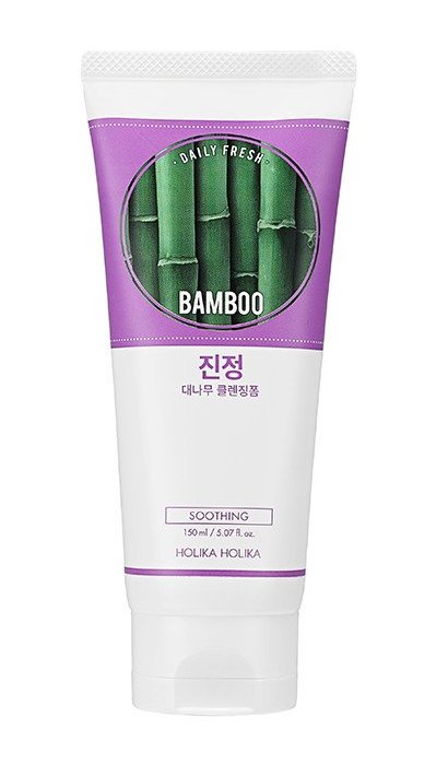HOLIKA HOLIKA Пенка очищающая витаминная с бамбуком для лица Дэйли Фреш / Daily Fresh Bamboo Cleansing Foam 150 мл