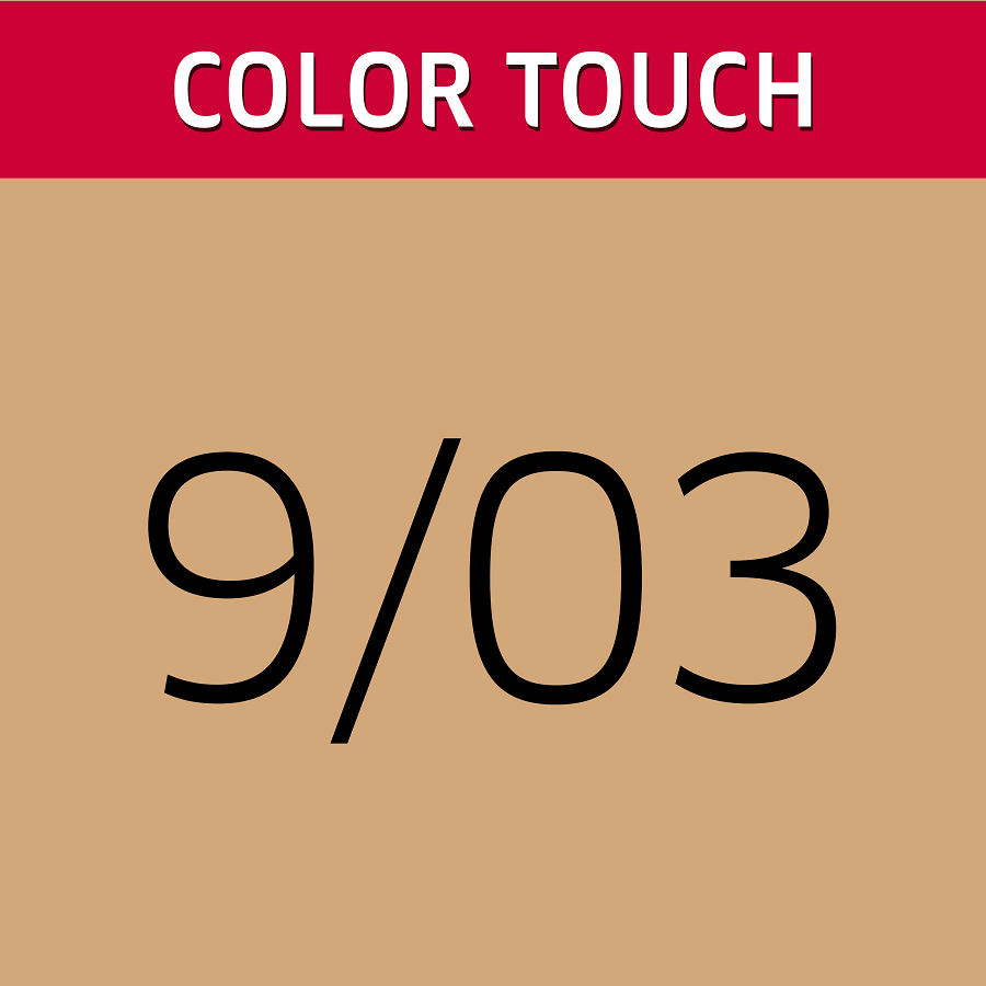 WELLA 9/03 краска для волос, лен / Color Touch 60 мл, фото 2