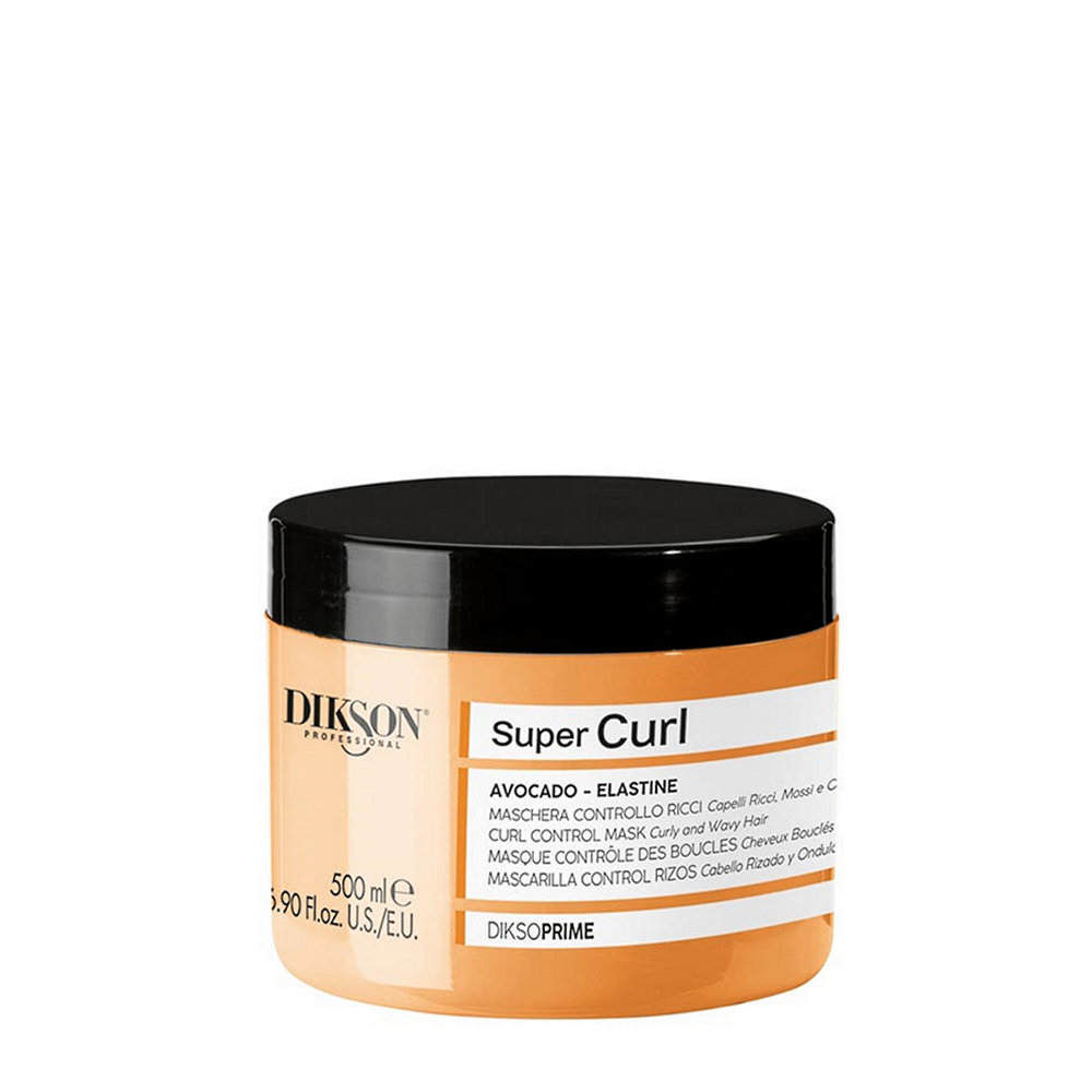 DIKSON Маска для кудрявых и волнистых волос с маслом авокадо / Curl Control Mask 500 мл