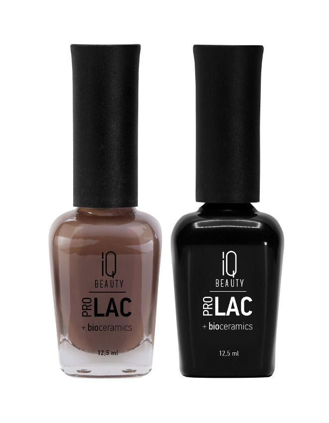 IQ BEAUTY 031 лак для ногтей укрепляющий с биокерамикой / Nail polish PROLAC + bioceramics 12.5 мл, фото 4