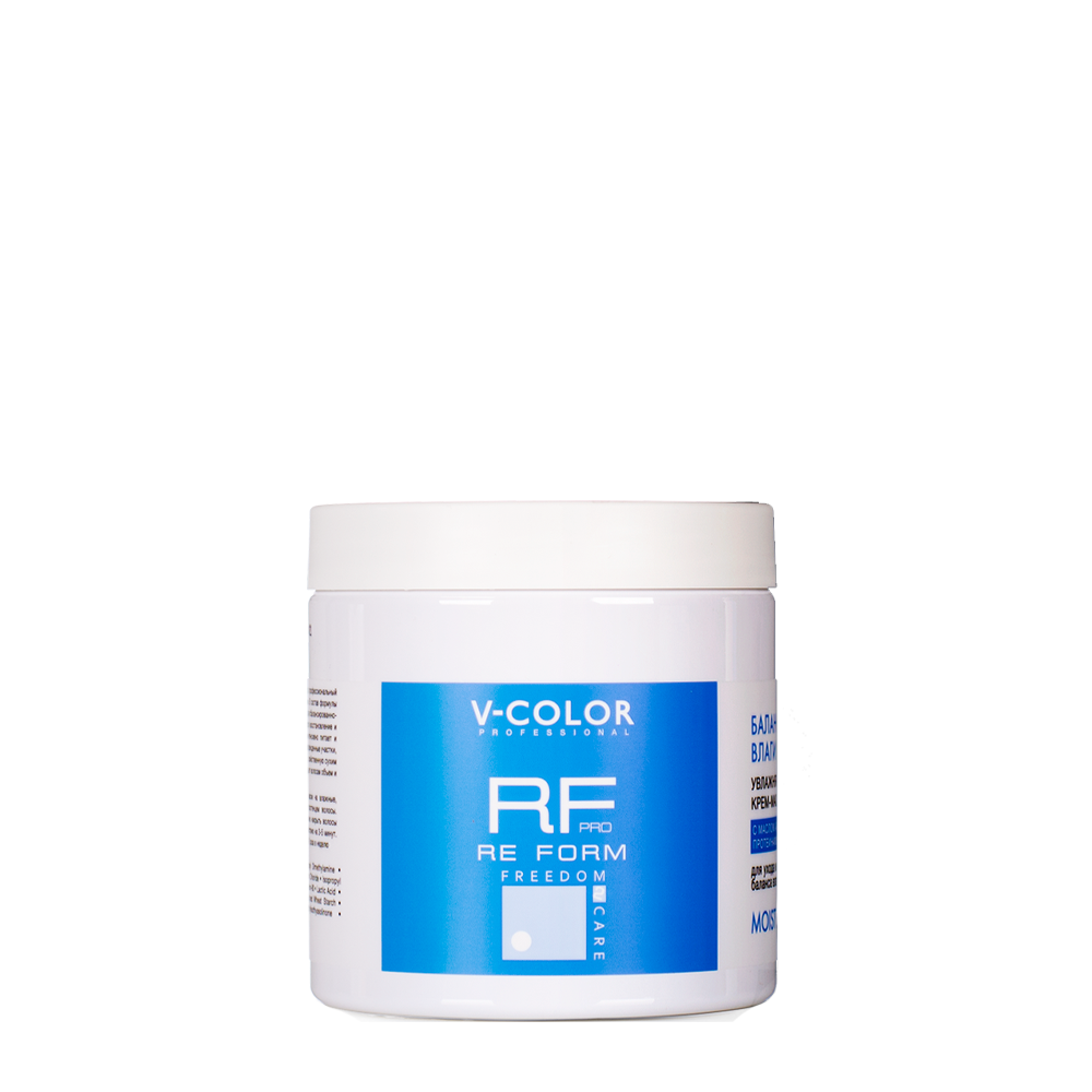 V-COLOR PROFESSIONAL Маска для сухих волос / RE FORM БАЛАНС ВЛАГИ 500 мл, фото 1