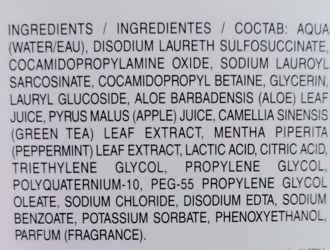 SALERM COSMETICS Шампунь для волос / Biokera Fresh Green 300 мл, фото 2