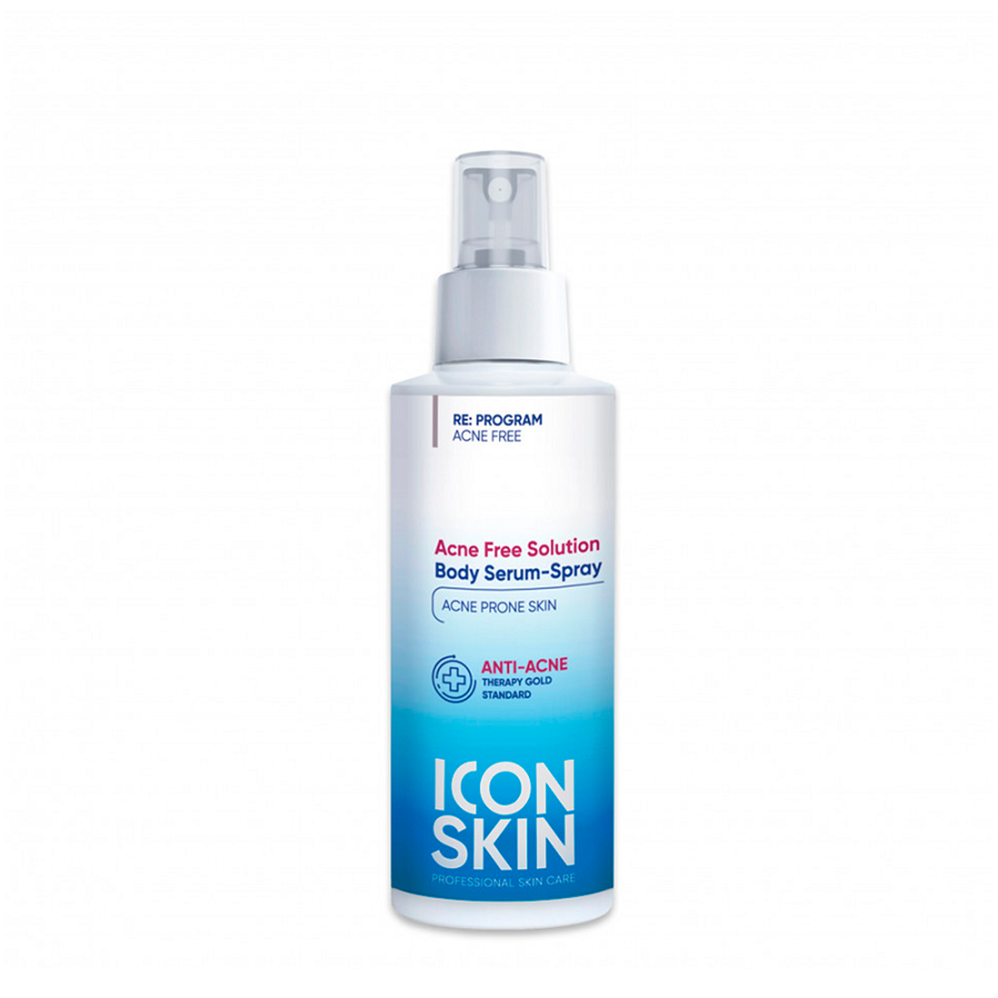 ICON SKIN Сыворотка-спрей для проблемной кожи / Re: Program Acne Free Solution 100 мл, фото 4