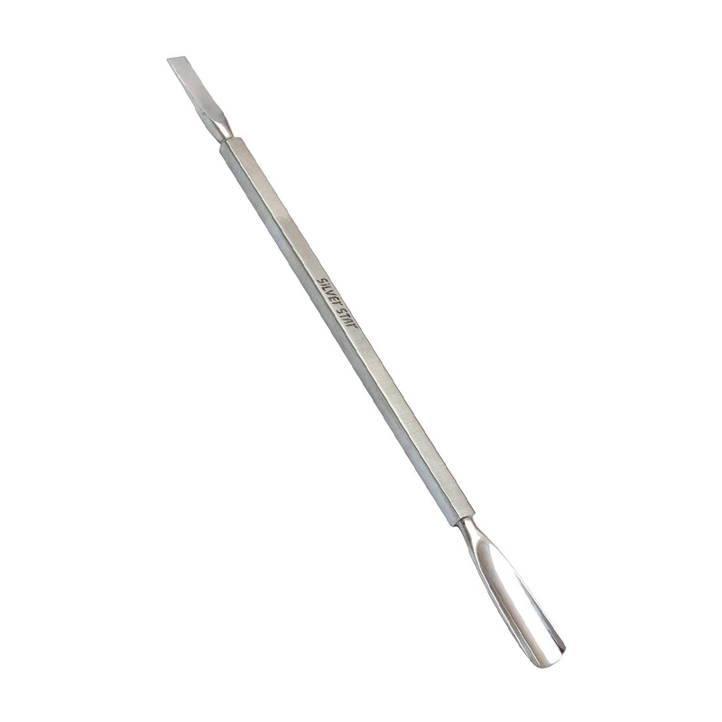 SILVER STAR Шабер, вогнутая лопатка, плоская лопатка / CLASSIC nippon nippers пушер для маникюра широкая лопатка плоская лопатка длина 132 мм