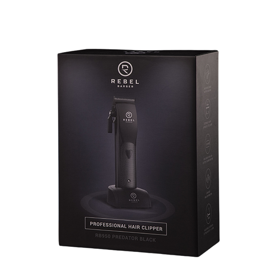 REBEL BARBER Машинка профессиональная для стрижки волос REBEL BARBER PREDATOR BLACK, фото 7