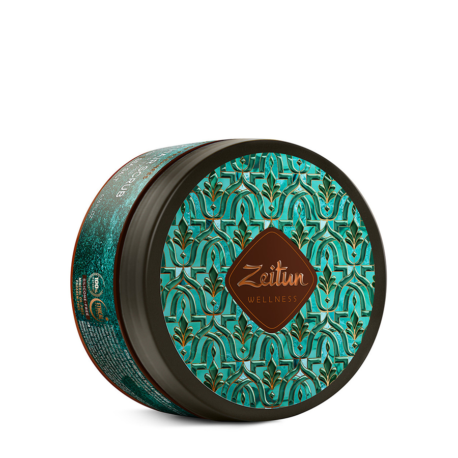 ZEITUN Маска-скраб для кожи головы для всех типов волос Ритуал свежести 200 мл, фото 4