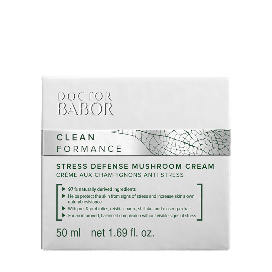 BABOR Крем-антистресс с экстрактом грибов / Cleanformance Stress Defense Mushroom Cream 50 мл, фото 2