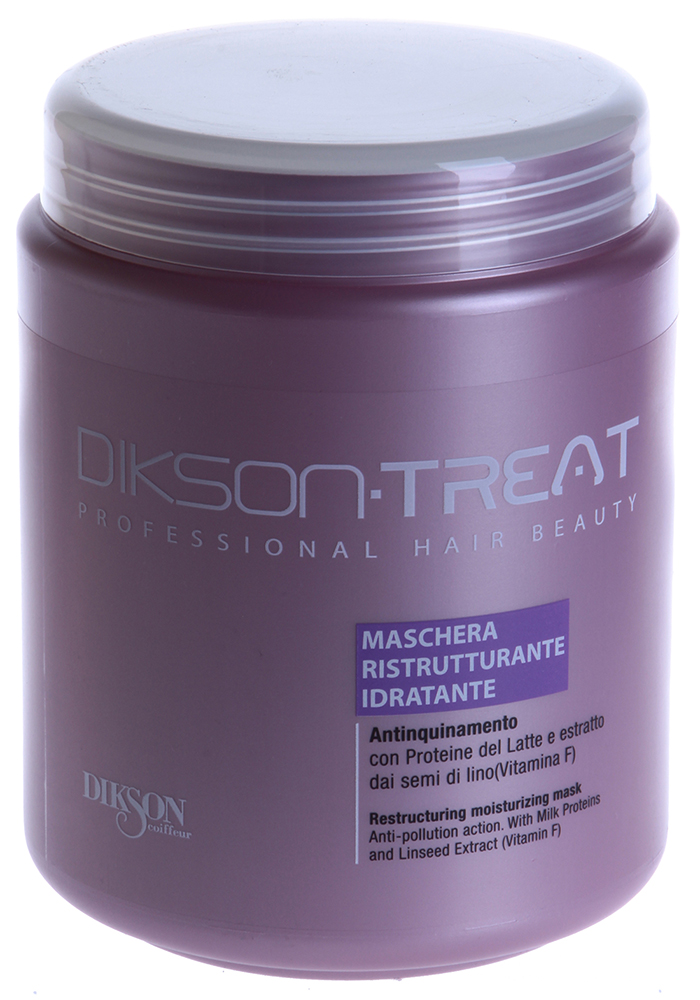 DIKSON Маска восстанавливающая увлажняющая для волос / RESTRUCTURING MOISTURIZING MASK 1000 мл