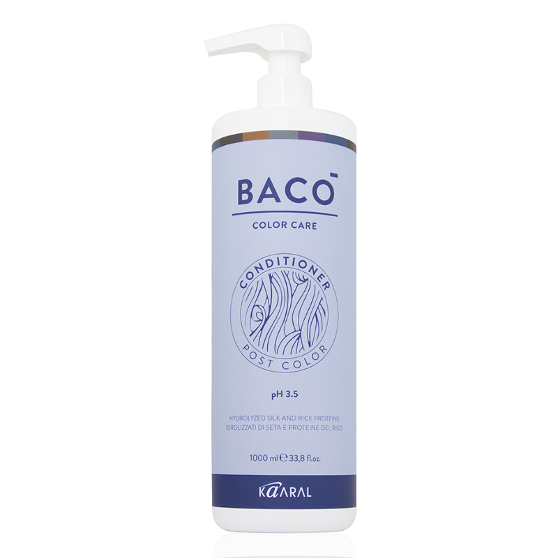 KAARAL Кондиционер-стабилизатор цвета для волос / BACO CONDITIONER Post Color pH 3.5 LT1 1000 мл, фото 1