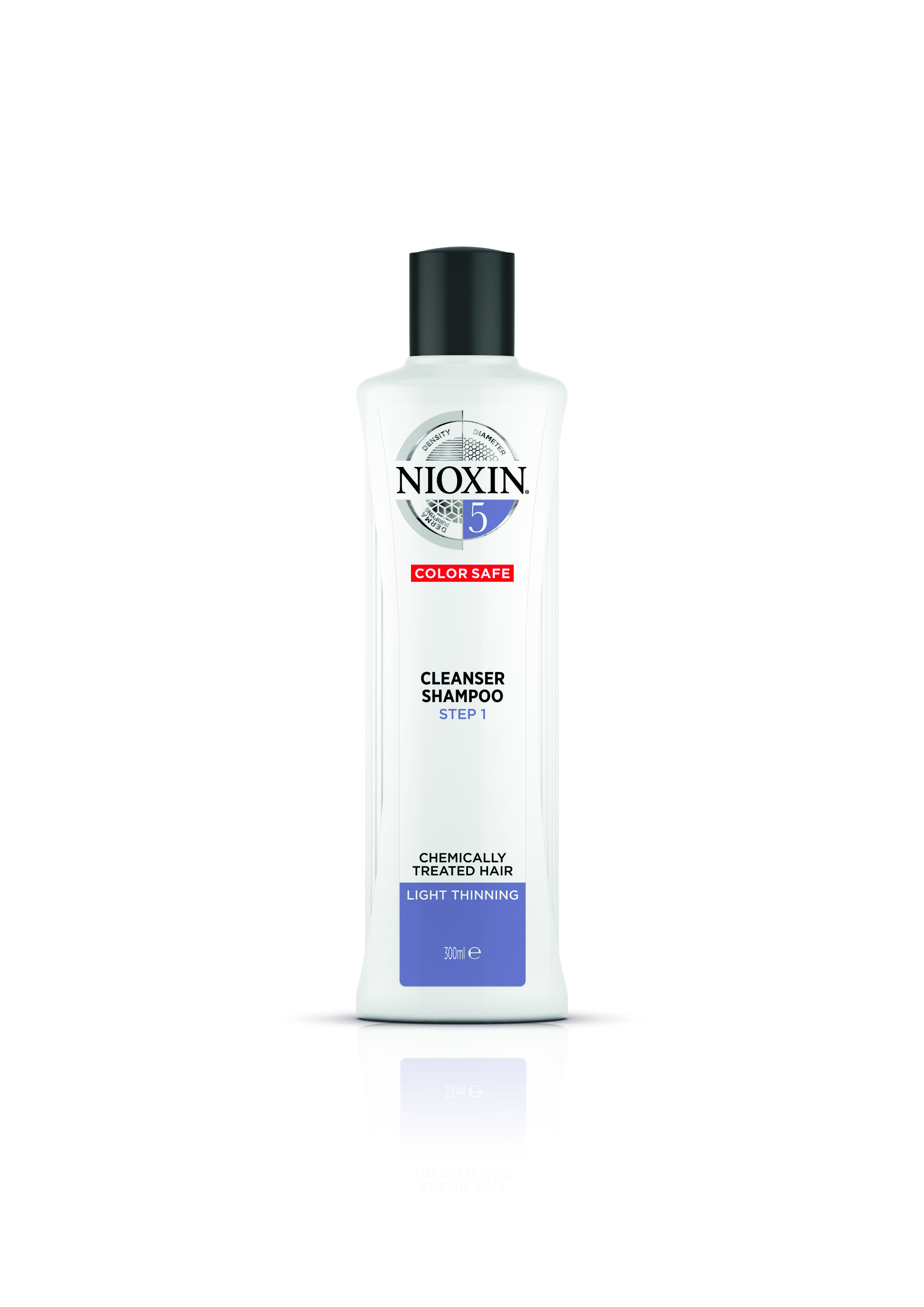 NIOXIN Шампунь очищающий для жестких натуральных и окрашенных волос, Система 5, 300 мл очищающий шампунь система 2 81630627 7981 7741 4470 300 мл