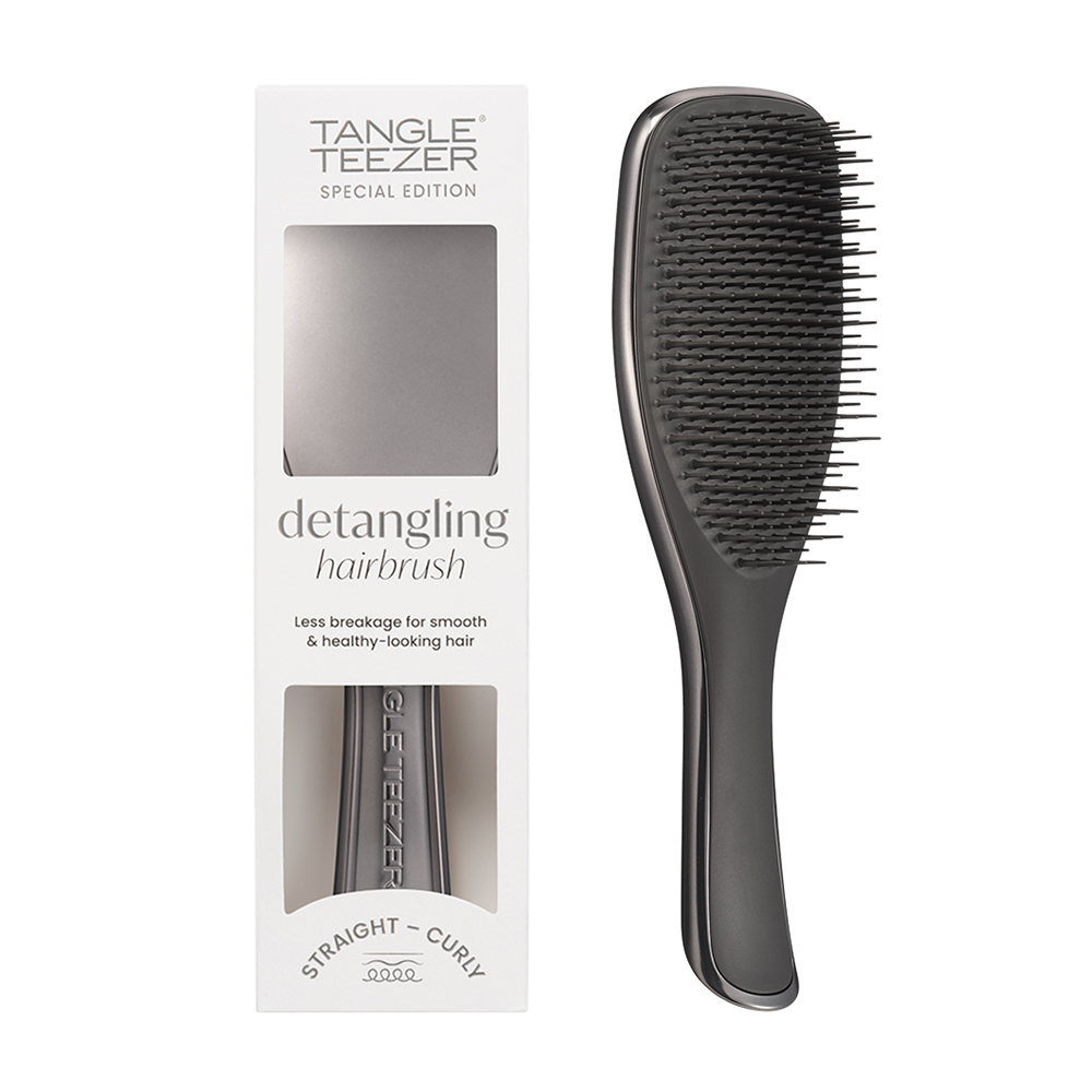 TANGLE TEEZER Расческа для волос / The Ultimate Detangler Chrome Midnight Silver, фото 6