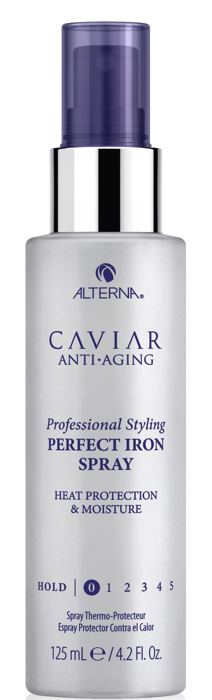 ALTERNA Спрей с антивозрастным уходом для волос Абсолютная термозащита / Caviar Anti-Aging Professional Styling Perfect Iron Spray 125 мл спрей термозащита для волос babayaga