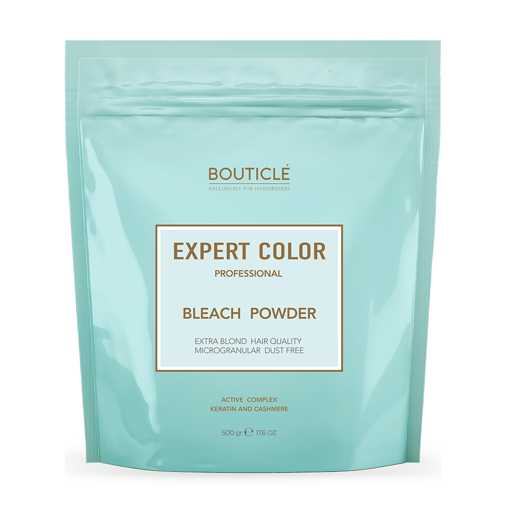BOUTICLE Пудра обесцвечивающая с кератином и кашемиром / Expert Color Powder Bleach 500 гр обесцвечивающая пудра lunex super powder