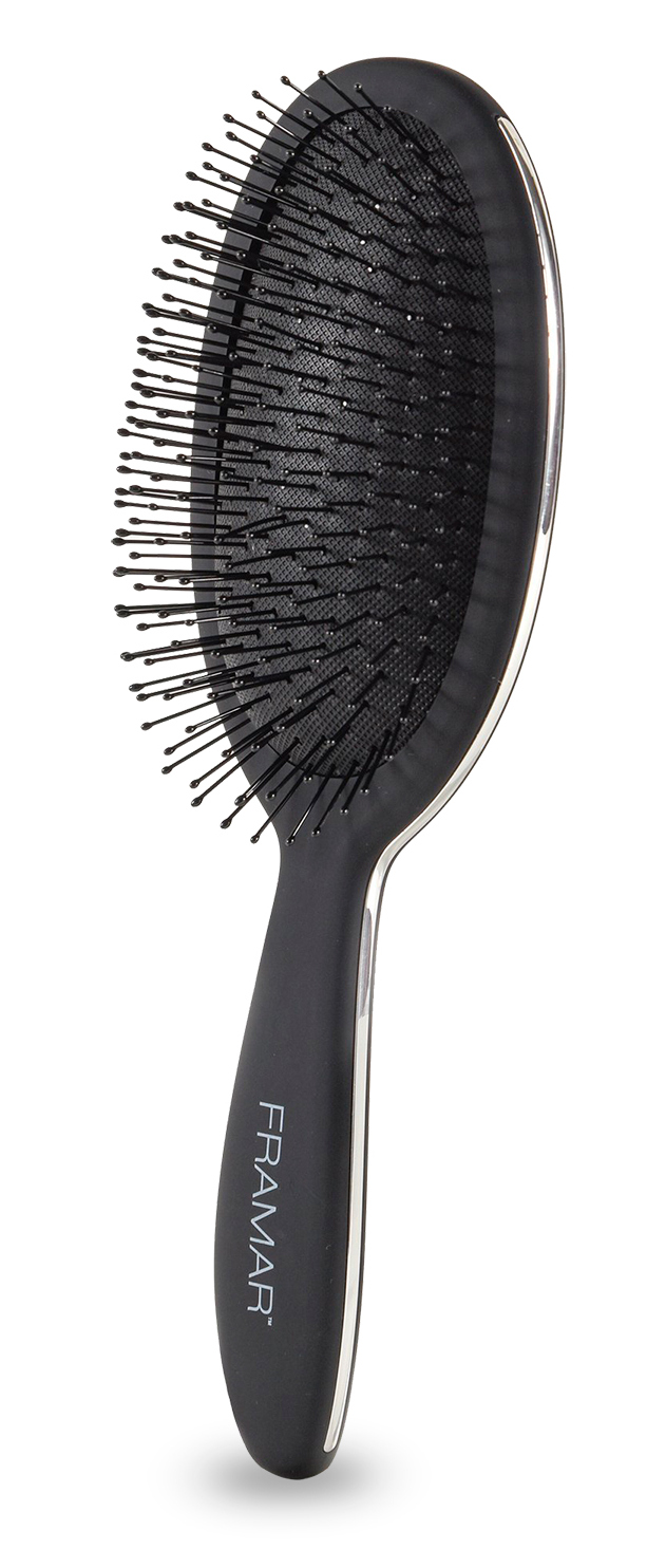 FRAMAR Щетка распутывающая для волос Снова в черном / Detangle Brush Black To The Future 1 шт, фото 2