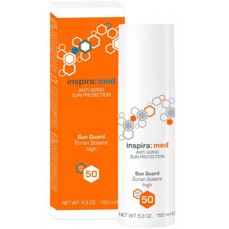 INSPIRA COSMETICS Эмульсия солнцезащитная для лица SPF 50 150 мл, фото 2